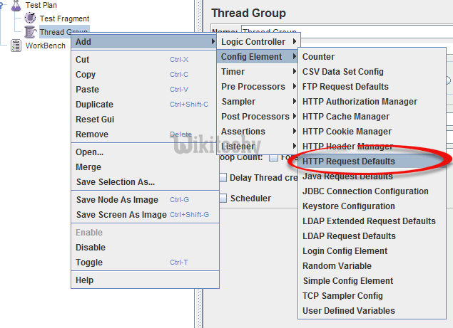  adding config element in http proxy server